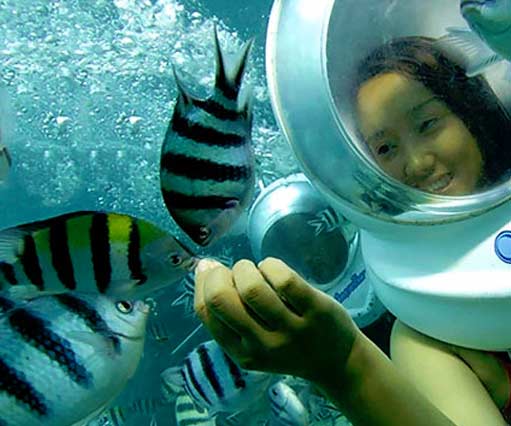 Open underwater-activities Mauritius